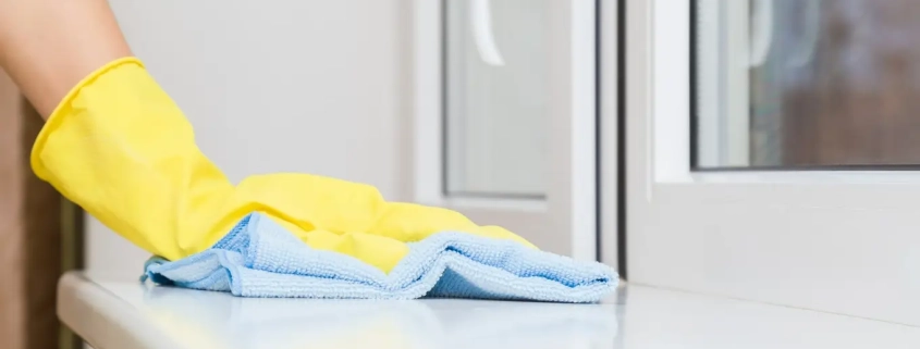 czyszczenie parapetu